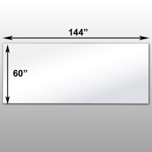 Mirrorlite® PFS Optical Grade Glassless Mirror 60" x 144" x 2.5"