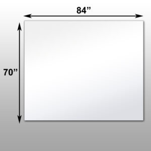 Mirrorlite® PFS Optical Grade Glassless Mirror 70" x 84" x 2.5"