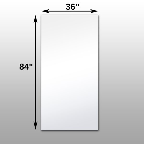 Mirrorlite® Surface Mounted Glassless Mirror 36