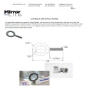 Mirrorlite ® Eyebolt Specification