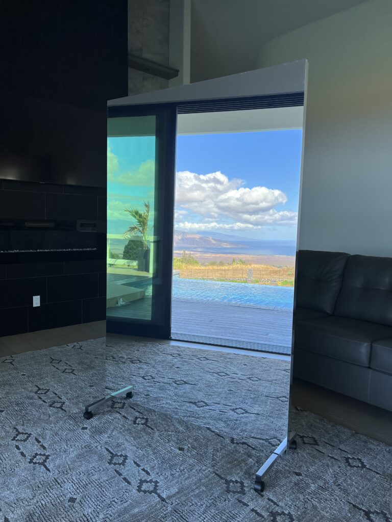 Freestanding Glassless Mirror Maui