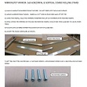 Mirrorlite® Mirror Horizontal & Vertical Combo Rolling Stand Assembly Instructions